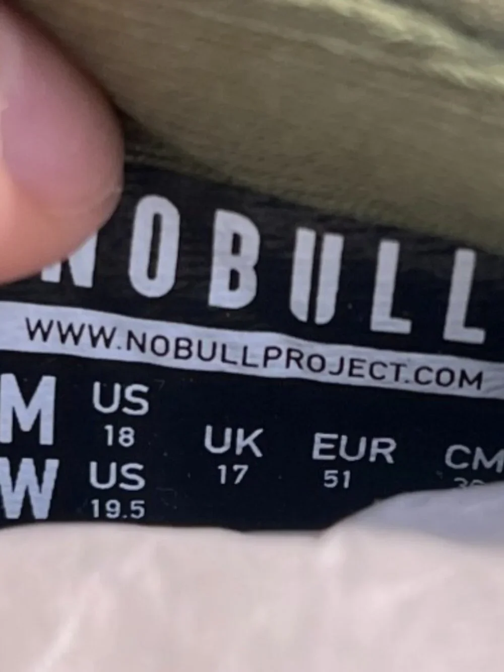 Nobull Mid Suede Trainers Mens Size 18‎ Green Running Lace Up Shoes Sneakers